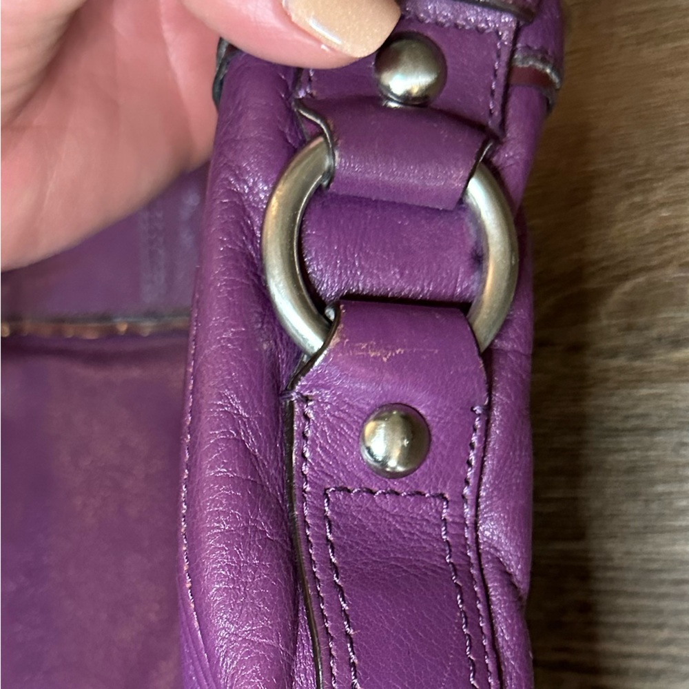 Coach Vintage Leather Crossbody Handbag Gem